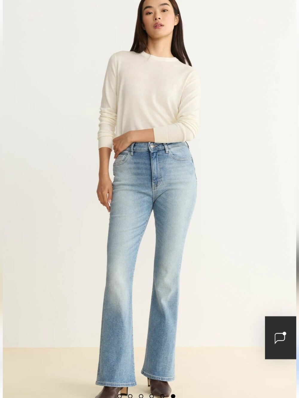 Warp + Werf NAO High Rise Bootcut Jeans 31"